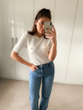 Knitted Top with Pocket Detail